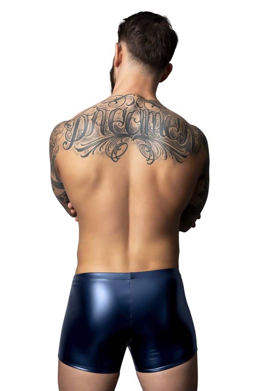 Male Power Men's Underwear 153-301 Liquid Onyx 2.0 Pouch Short Color Blue