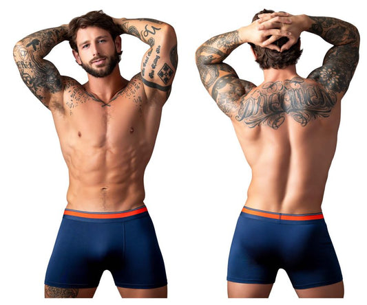 Male Power Men's Underwear 160-299 Soo Cumfy Boxer Brief Color Navy