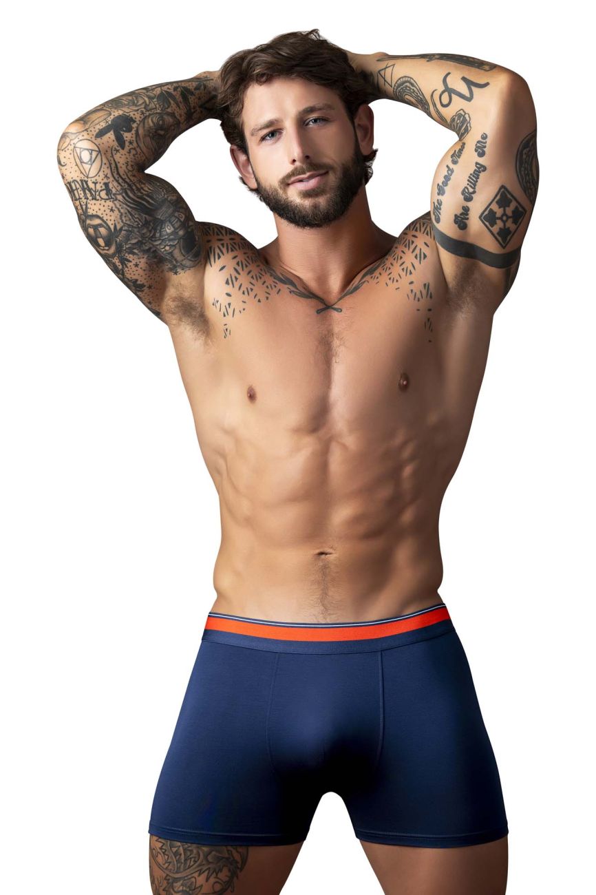 Male Power Men's Underwear 160-299 Soo Cumfy Boxer Brief Color Navy