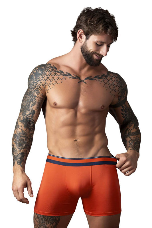 Male Power Men's Underwear 160-299 Soo Cumfy Boxer Brief Color Orange