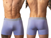 So Comfy Purple Gingham Boxer Brief - view 1