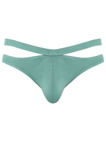 Eco Cozy Cutout Green Thong - view 4