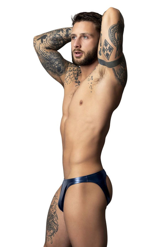 Male Power Men's Underwear 300-301 Liquid Onyx 2.0 Moonshine Color Black
