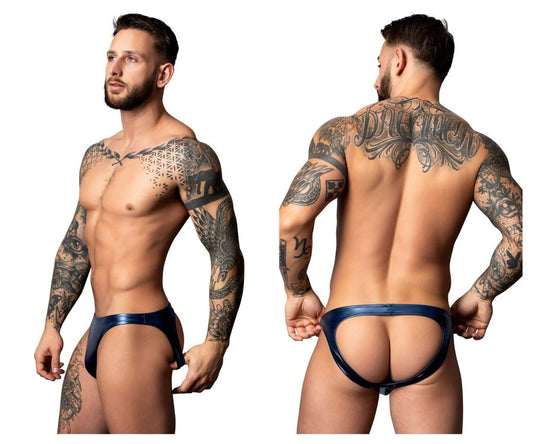 Male Power Men's Underwear 300-301 Liquid Onyx 2.0 Moonshine Color Blue