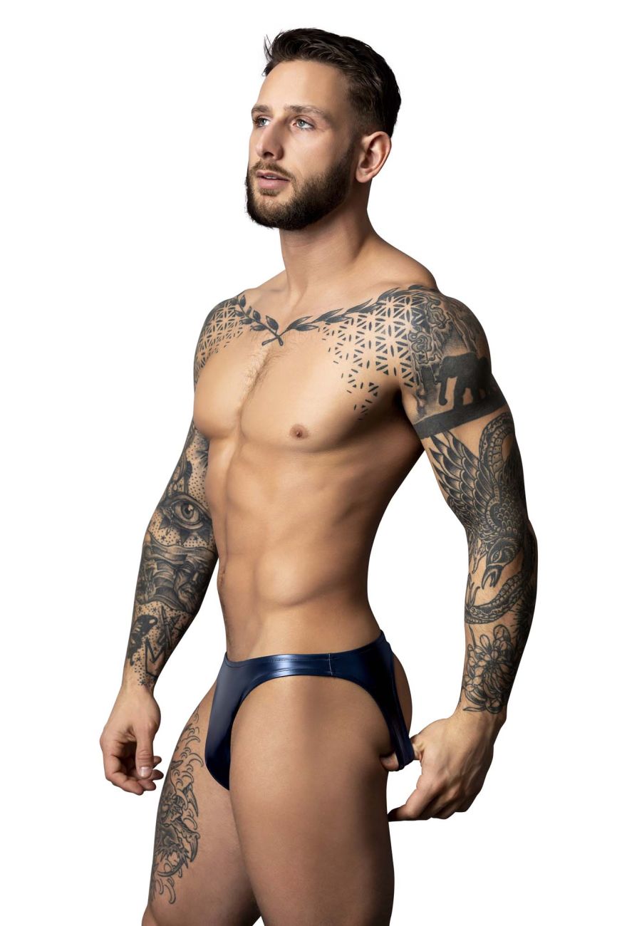 Male Power Men's Underwear 300-301 Liquid Onyx 2.0 Moonshine Color Blue