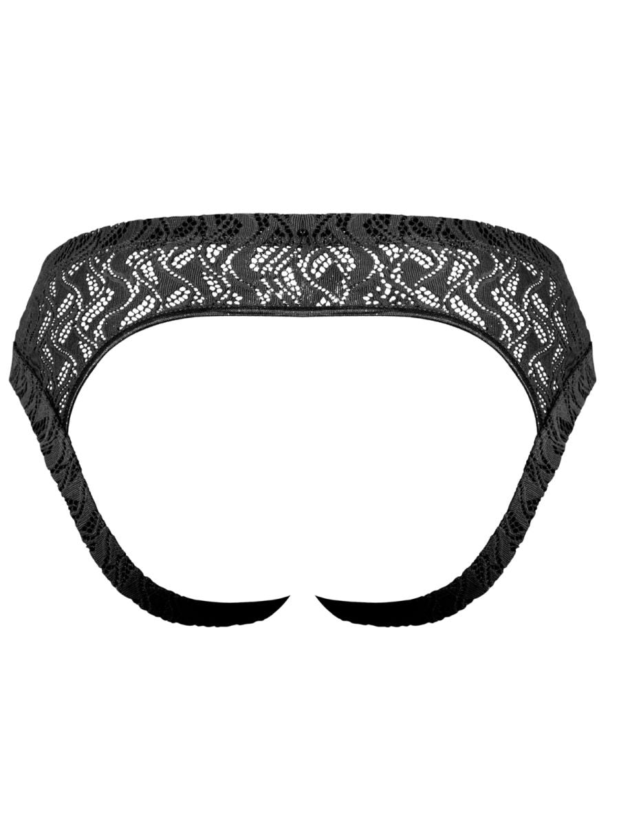 Male Power Men's Underwear 330-305 Ripple Moon Jockstrap Color Black