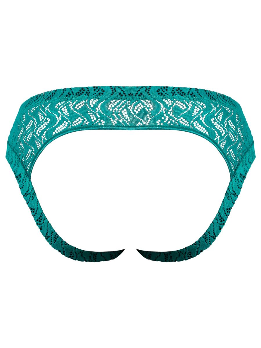Male Power Men's Underwear 330-305 Ripple Moon Jockstrap Color Teal