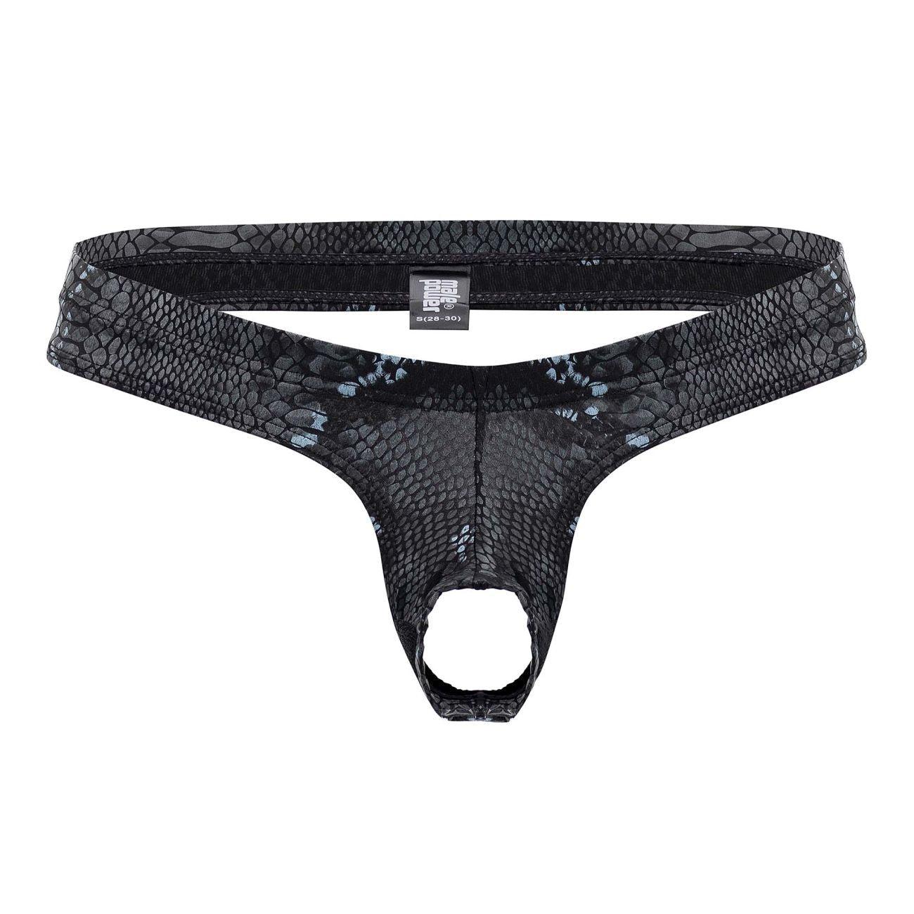 Male Power Men's Underwear 334-282 S-naked Power Sock Color Black-Blue