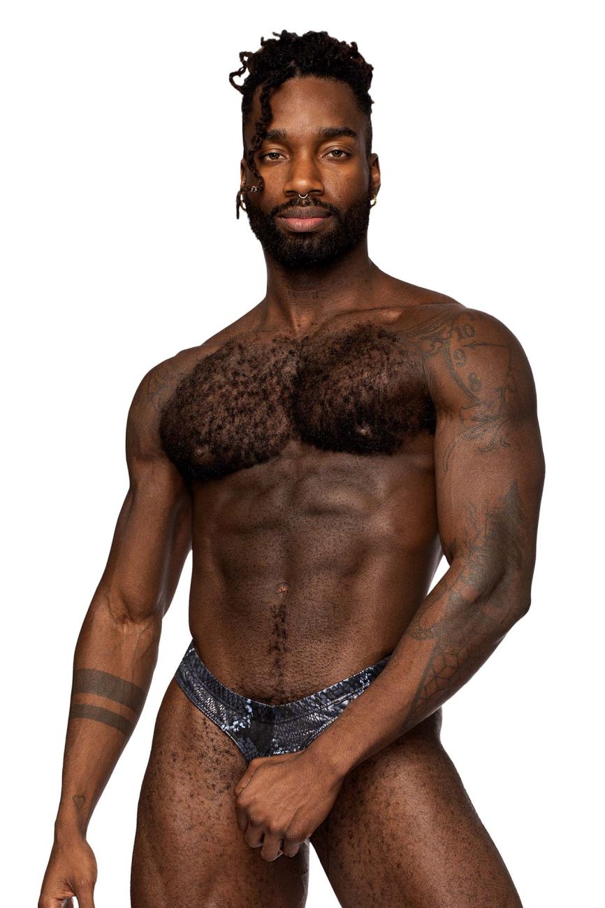 Male Power S-naked Power Sock - Black-Blue