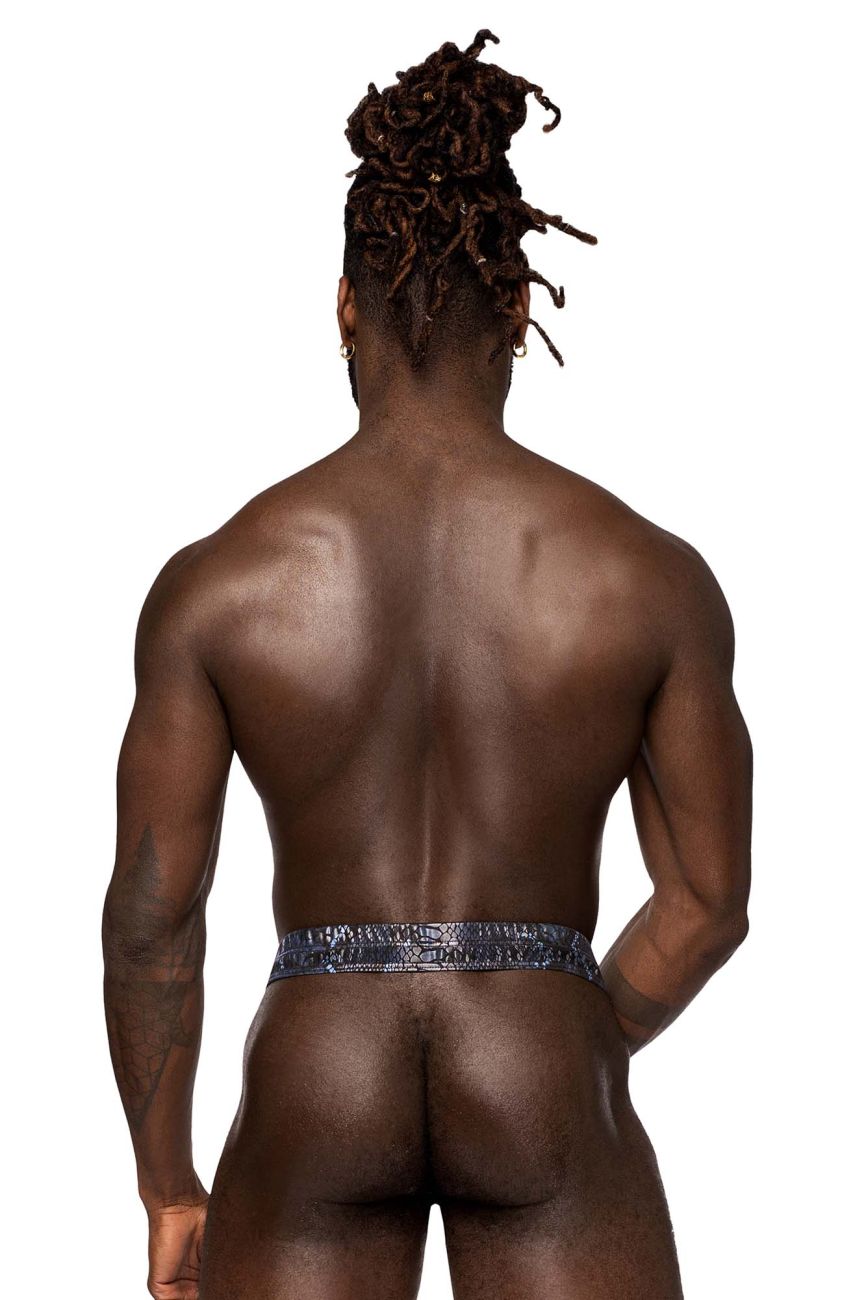 Male Power S-naked Power Sock - Black-Blue