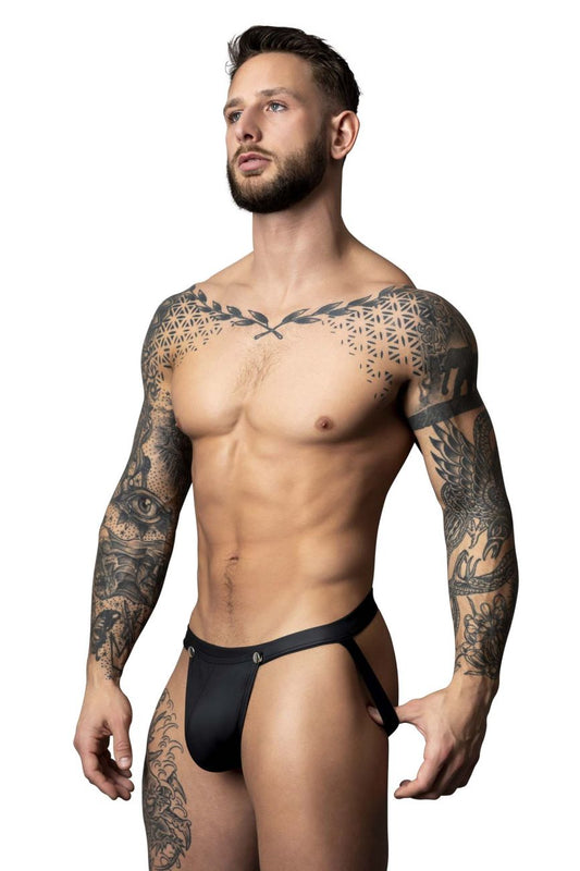 Male Power Men's Underwear 346-298 Oh Snap Snap Off Jock Color Black
