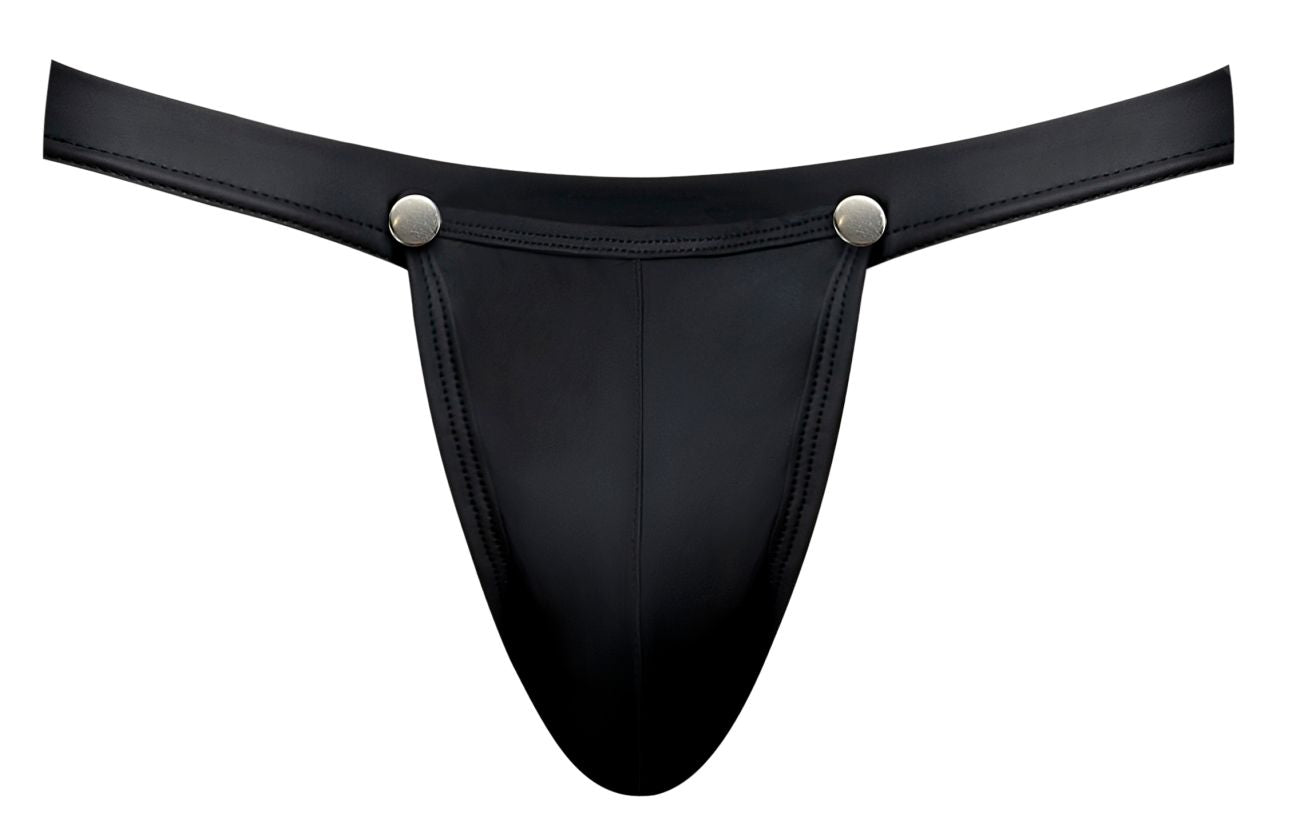 Male Power Men's Underwear 346-298 Oh Snap Snap Off Jock Color Black