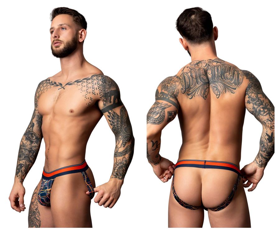 Male Power Men's Underwear 349-299 Soo Cumfy Jockstrap Color Navy