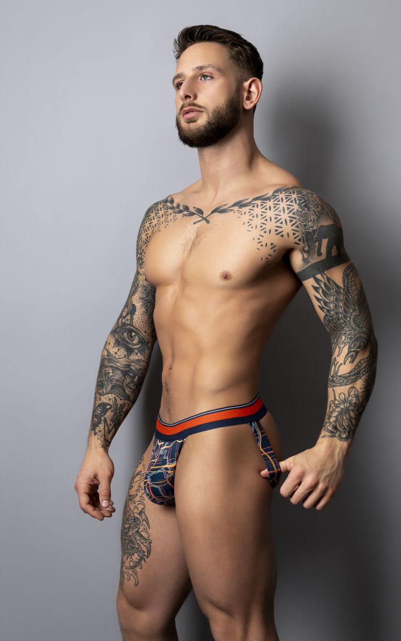 Male Power Soo Cumfy Jockstrap - Navy