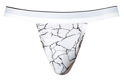 Soo Cumfy White-Black Jockstrap - view 4
