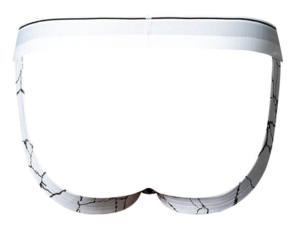 Soo Cumfy White-Black Jockstrap - view 5