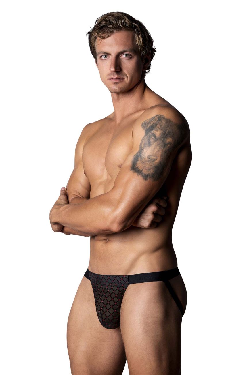 Male Power Men's Underwear 353-296 Widow Maker Classic Jock Color Black
