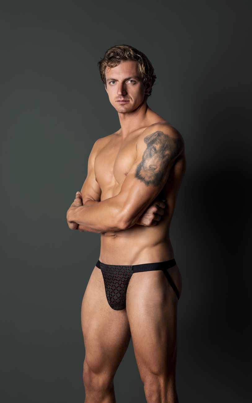 Male Power Men's Underwear 353-296 Widow Maker Classic Jock Color Black