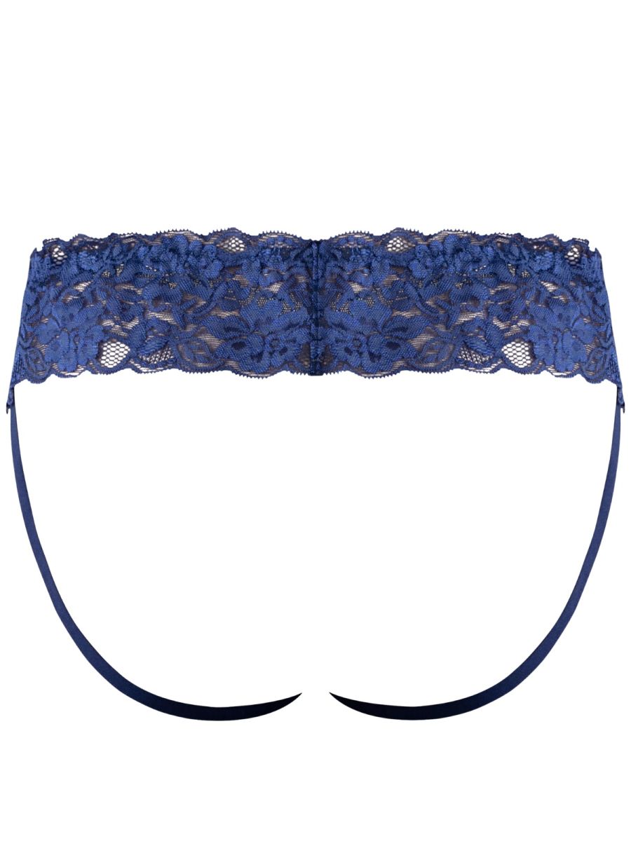 Sassy Skirt Navy Lace Jockstrap - view 5