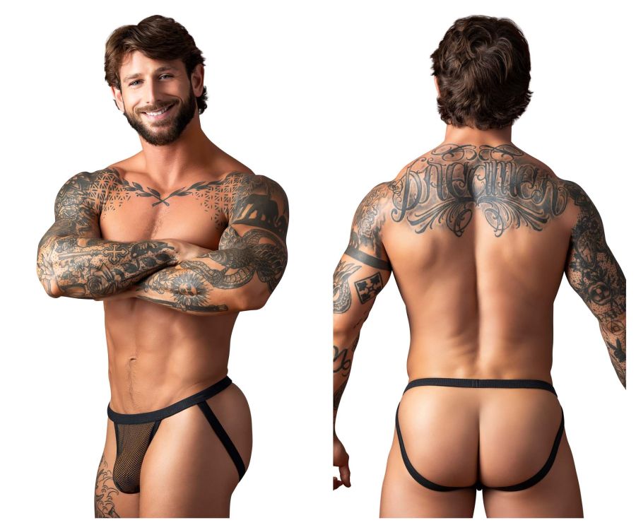 Male Power - Fishnet 2 Jockstrap - Black