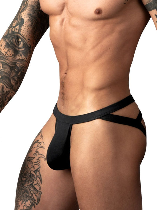 Male Power Men's Underwear 394-308 Eco Cozy Jockstrap Color Black