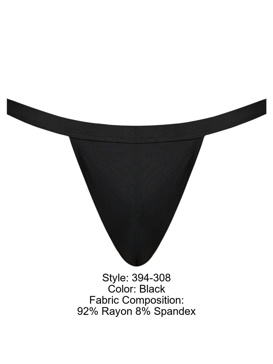 Male Power Men's Underwear 394-308 Eco Cozy Jockstrap Color Black