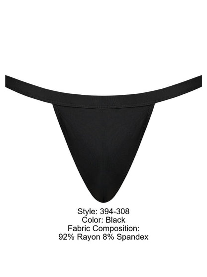 Male Power Men's Underwear 394-308 Eco Cozy Jockstrap Color Black