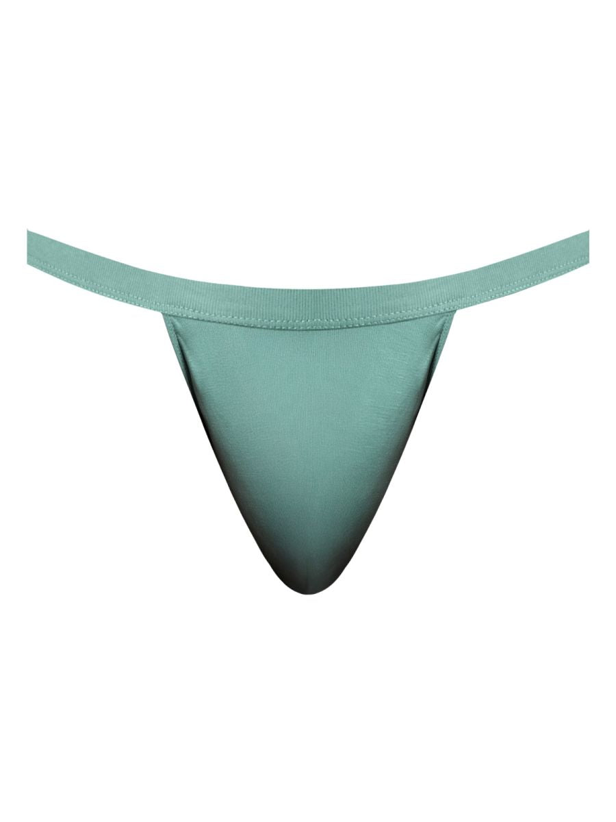 Male Power Men's Underwear 394-308 Eco Cozy Jockstrap Color Green