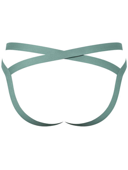 Male Power Men's Underwear 394-308 Eco Cozy Jockstrap Color Green