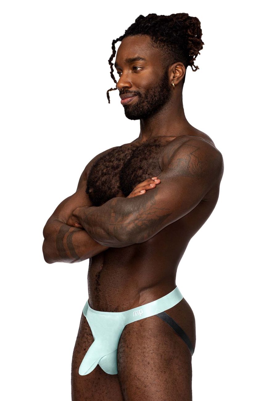 Male Power Easy Breezy Jock Sleeve - Aqua