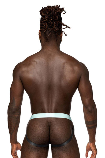 Male Power Men's Underwear 399-281 Easy Breezy Jock Sleeve Color Aqua