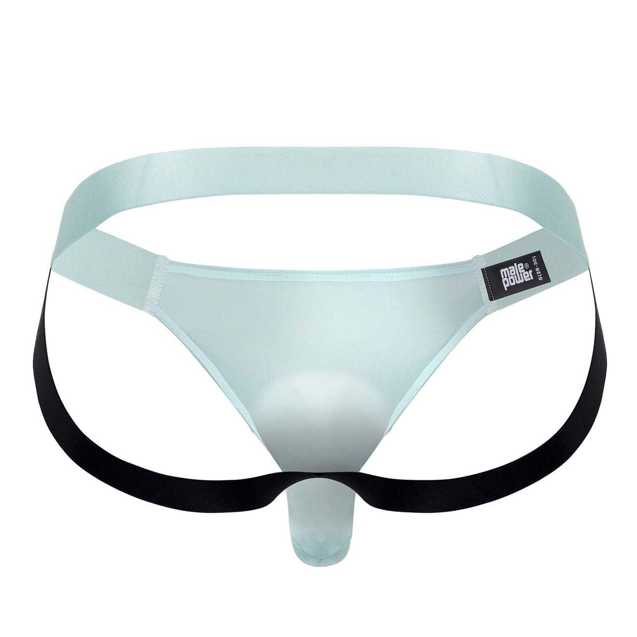 Male Power Men's Underwear 399-281 Easy Breezy Jock Sleeve Color Aqua
