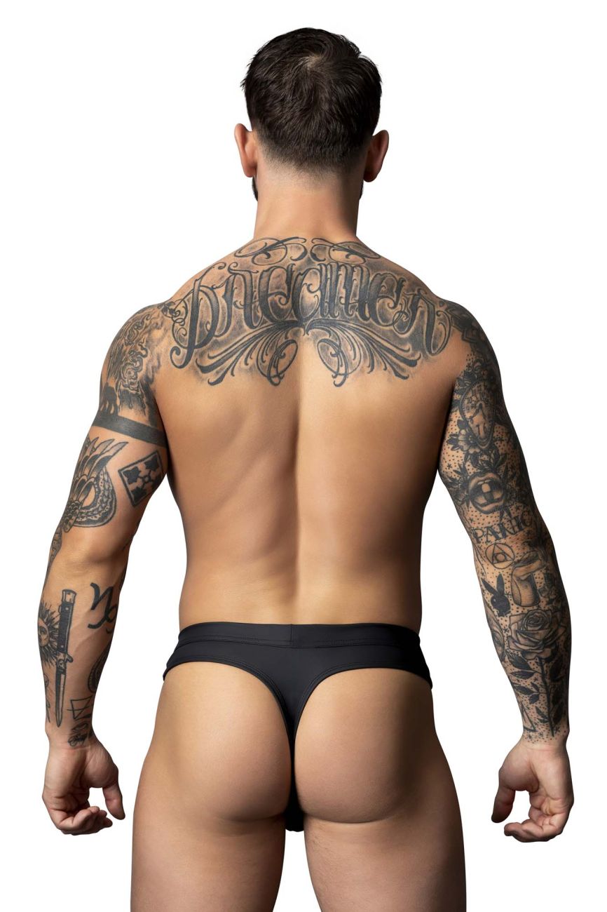 Male Power Men's Underwear 410-298 Oh Snap Snap off Thong Color Black
