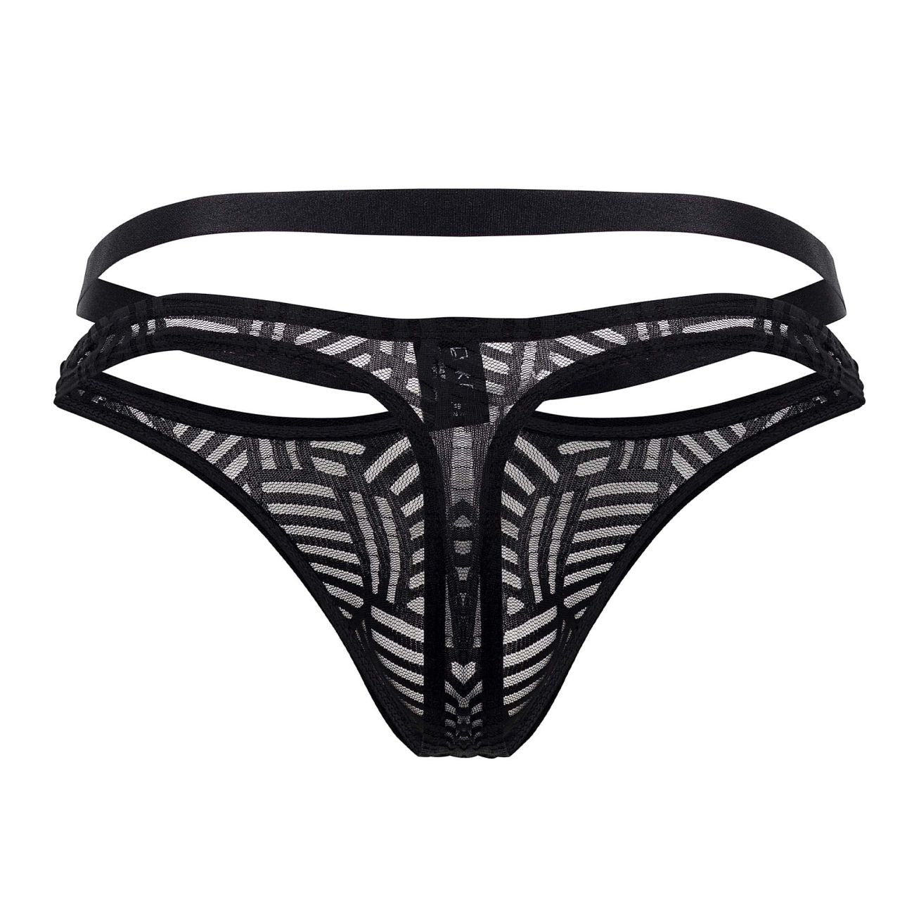 Male Power Men's Underwear 415-284 Rude Awakening Strap Thong Color Black