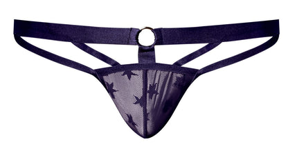 Love Star Thong with Ring Purple - view 4