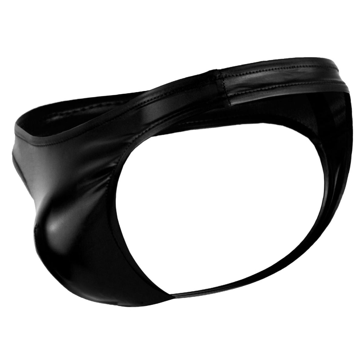 Male Power Liquid Onyx Classic Thong - Black