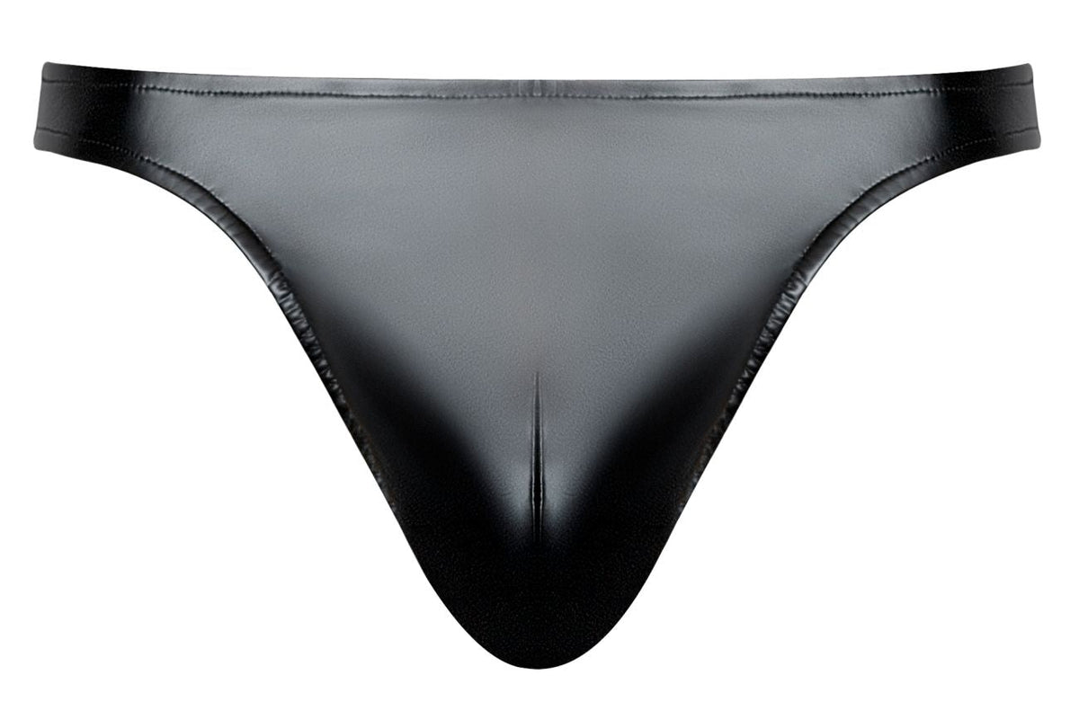 Male Power Men's Underwear 442-301 Liquid Onyx 2.0 Bong Thong Color Black