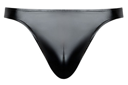 Male Power Men's Underwear 442-301 Liquid Onyx 2.0 Bong Thong Color Black