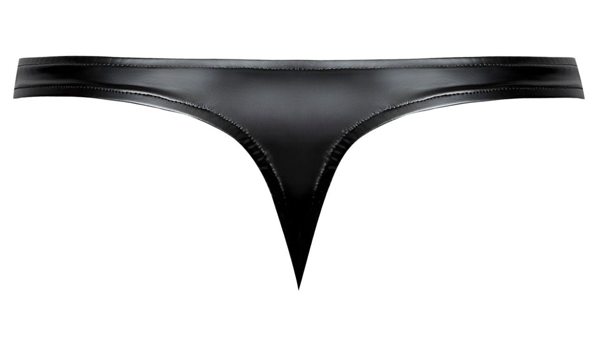 Male Power Men's Underwear 442-301 Liquid Onyx 2.0 Bong Thong Color Black