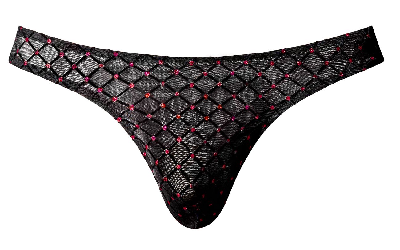 Male Power Men's Underwear 443-296 Widow Maker Classic Thong Color Black