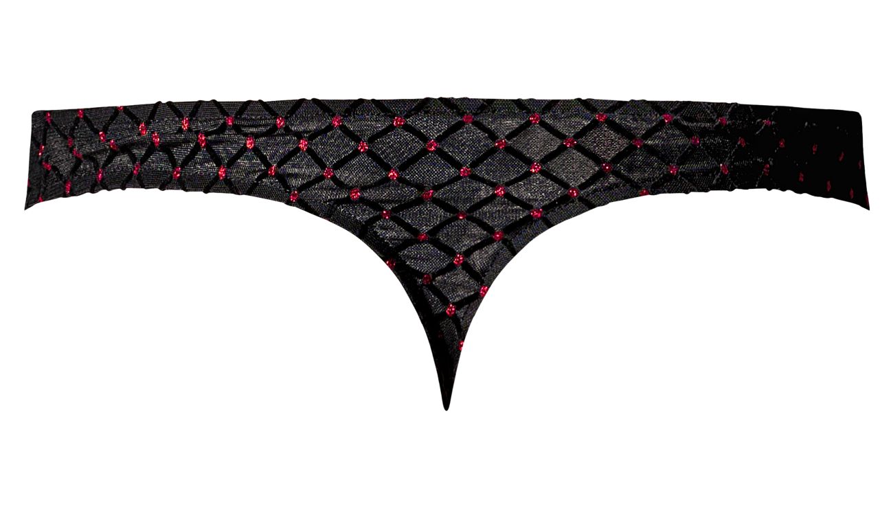 Male Power Men's Underwear 443-296 Widow Maker Classic Thong Color Black