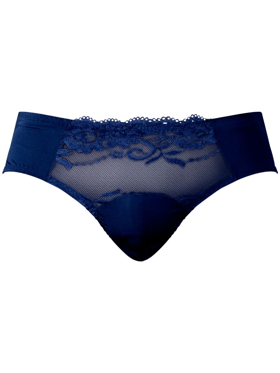 Sassy Navy Lace Bikini Sold Pouch - view 4