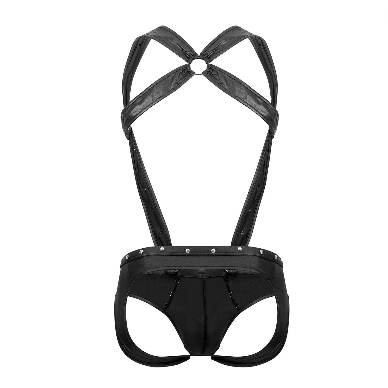 Male Power Men's Underwear PAK-154 Fetish Uranus Jockstrap Color Black