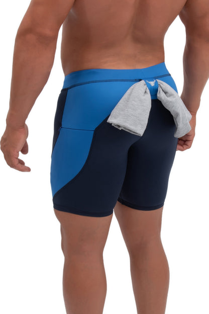 Navy/Blue Shorts | MEN Shorts | Matador Meggings | OUTFAIR | OUTFAIR