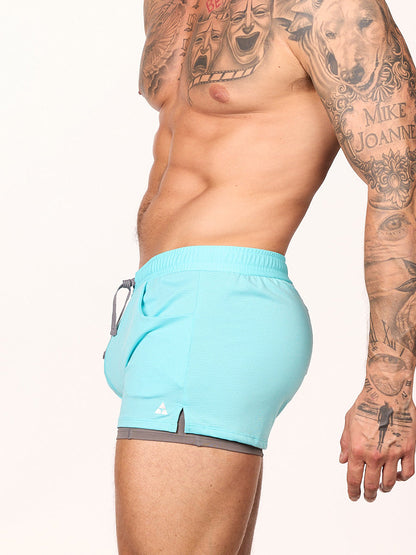 Body Force 2-in-1 Gym Shorts