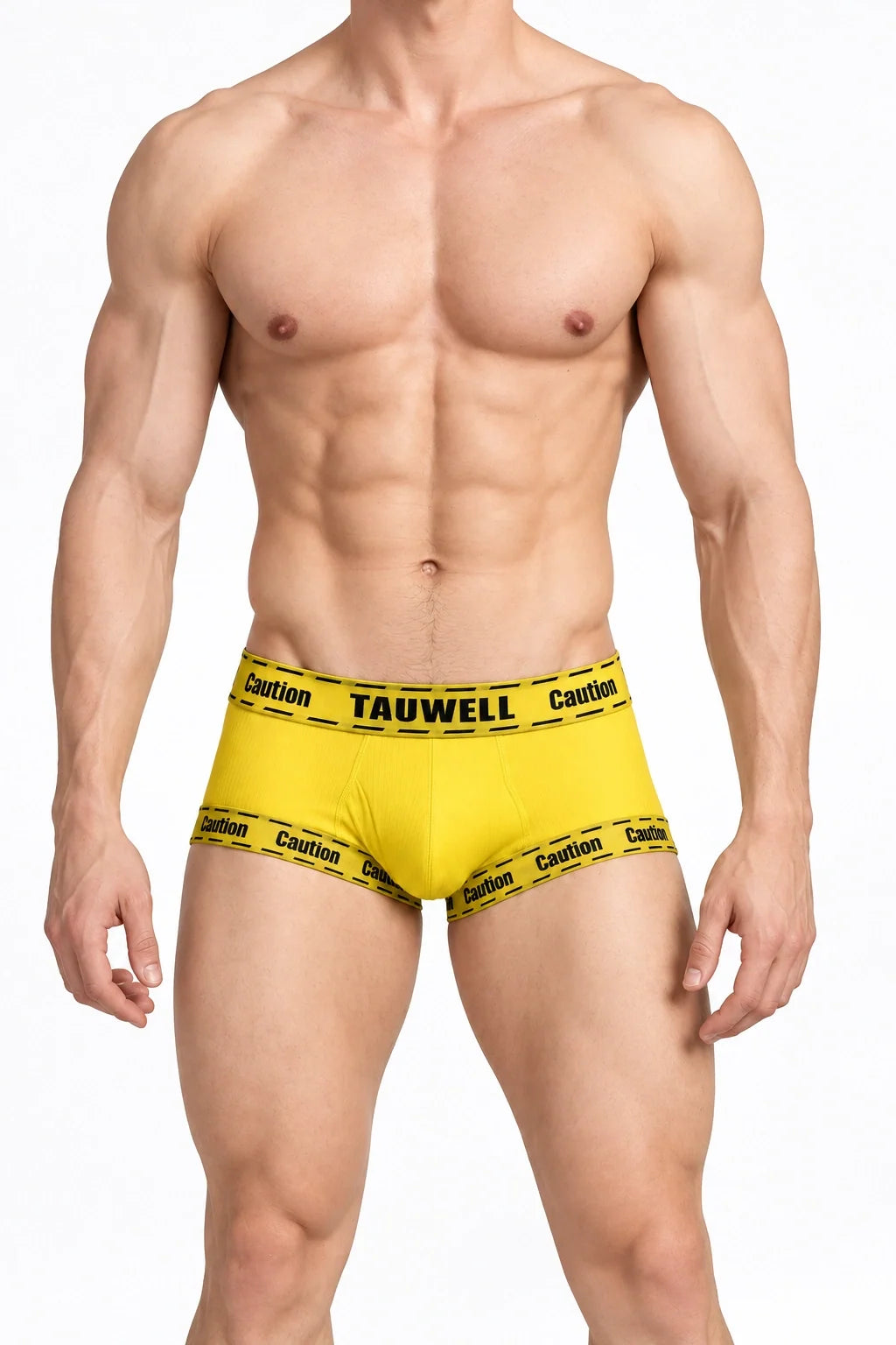 Men’s Cotton Boxer Briefs - Classic Comfort Fit - front view