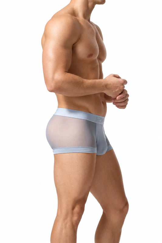 Men’s Transparent Boxer Briefs - Breathable & Sexy - view 2