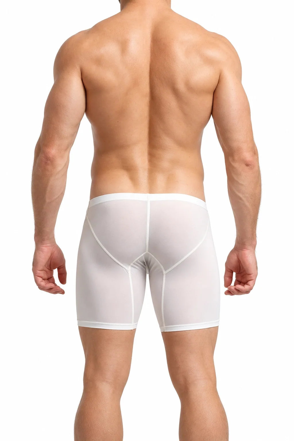 Men’s Long Boxer Shorts - Compression Fit, Soft & Stretchable - view 16