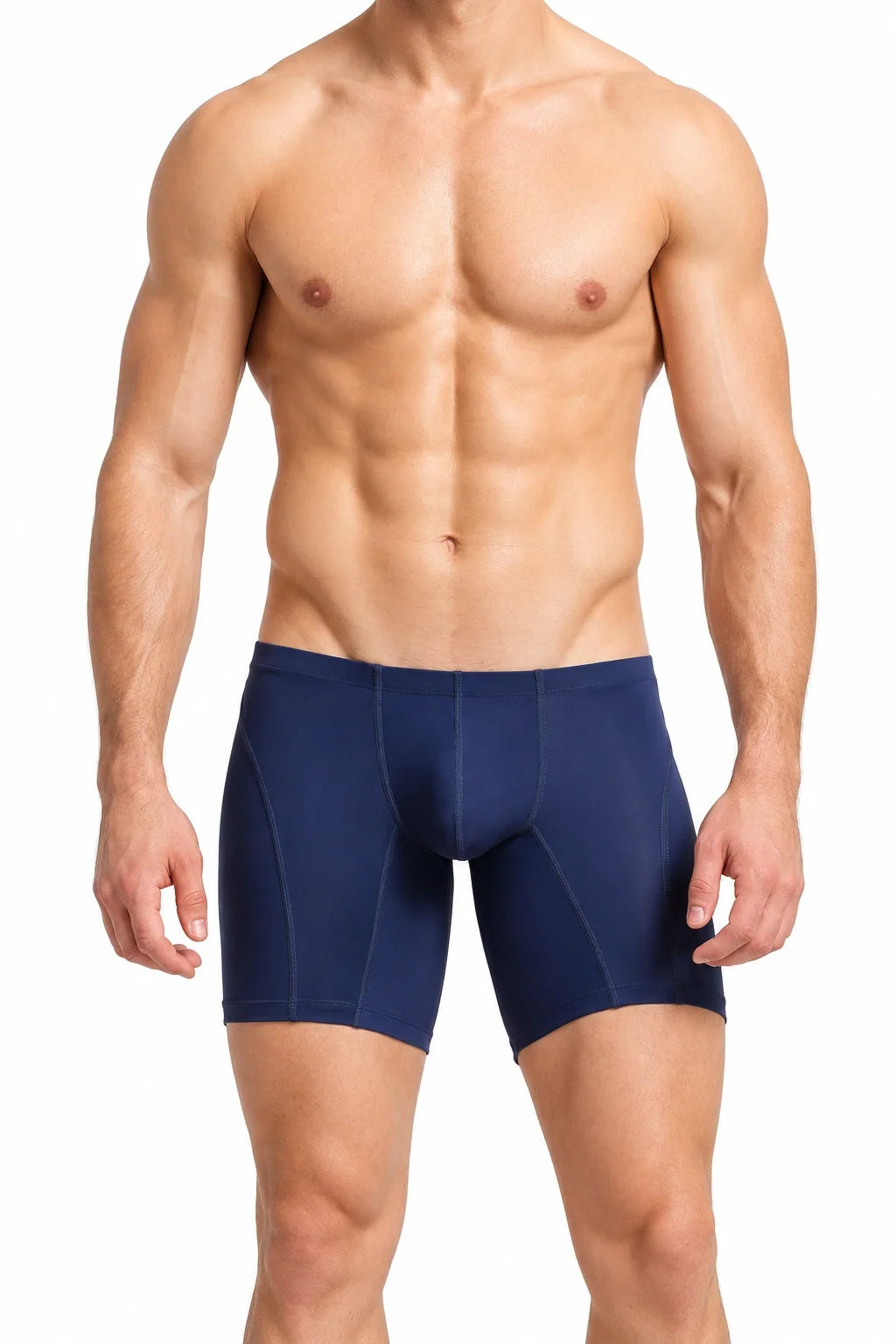 Men’s Long Boxer Shorts - Compression Fit, Soft & Stretchable - view 6