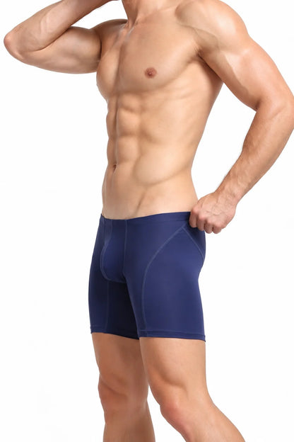 Men’s Long Boxer Shorts - Compression Fit, Soft & Stretchable - view 9